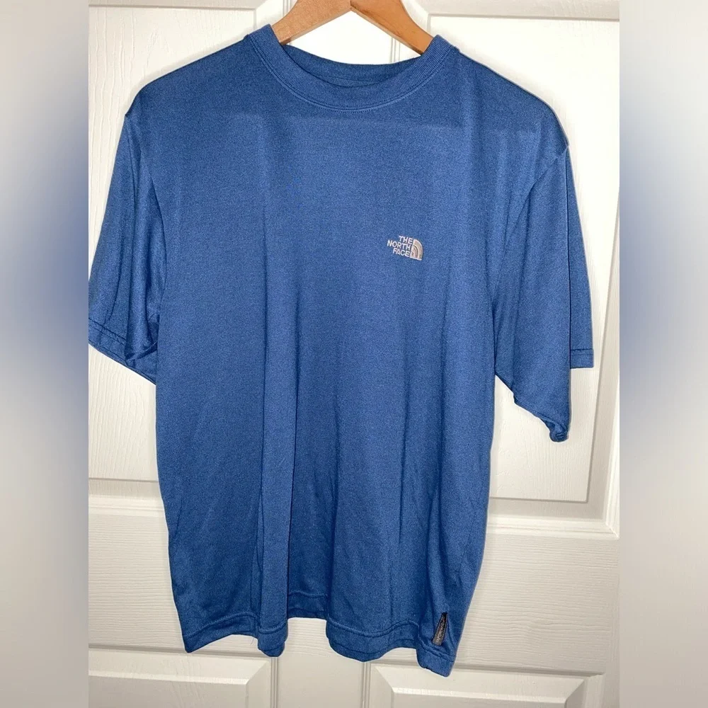 The North Face Men's Classic Blue Tee Shirt
